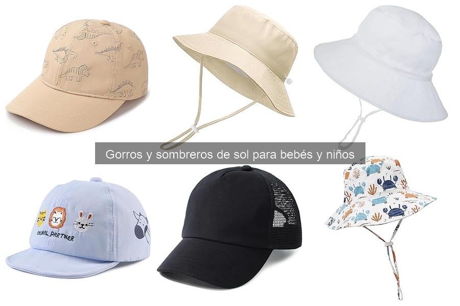 Características clave de gorros de sol para niños