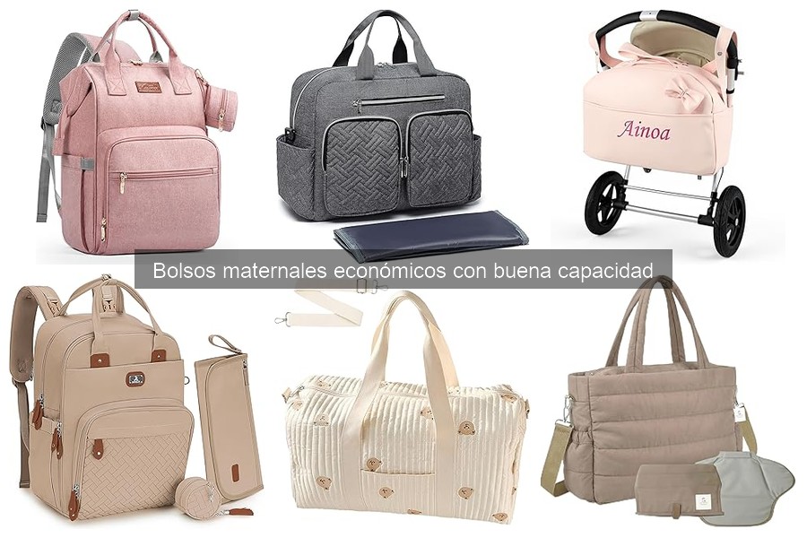 Características clave de los bolsos maternales económicos