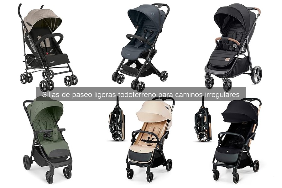 Características de una silla de paseo ligera todoterreno