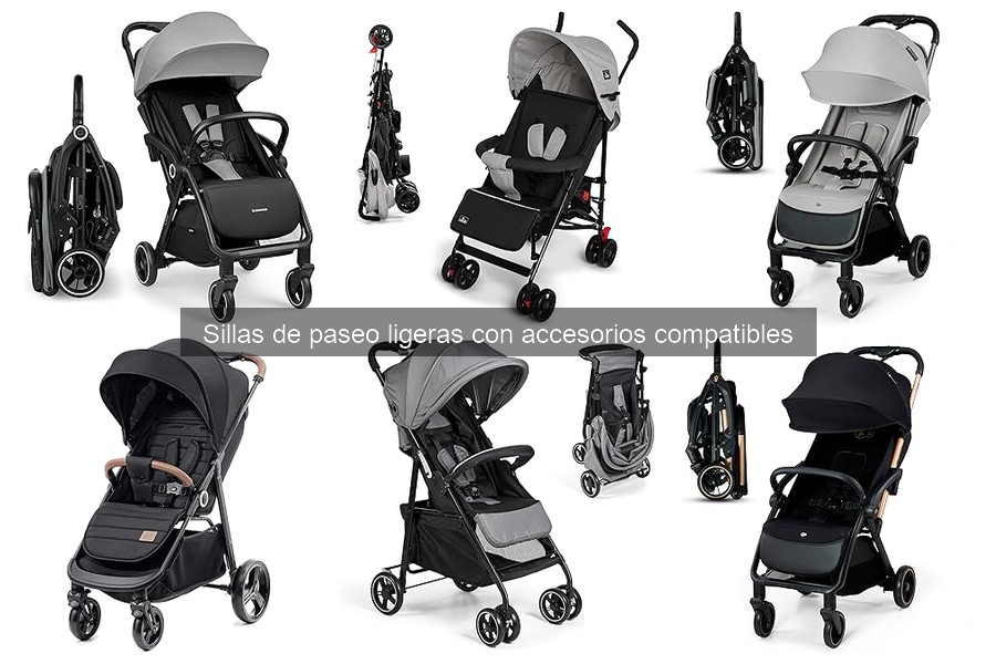 Características esenciales de una silla de paseo ligera
