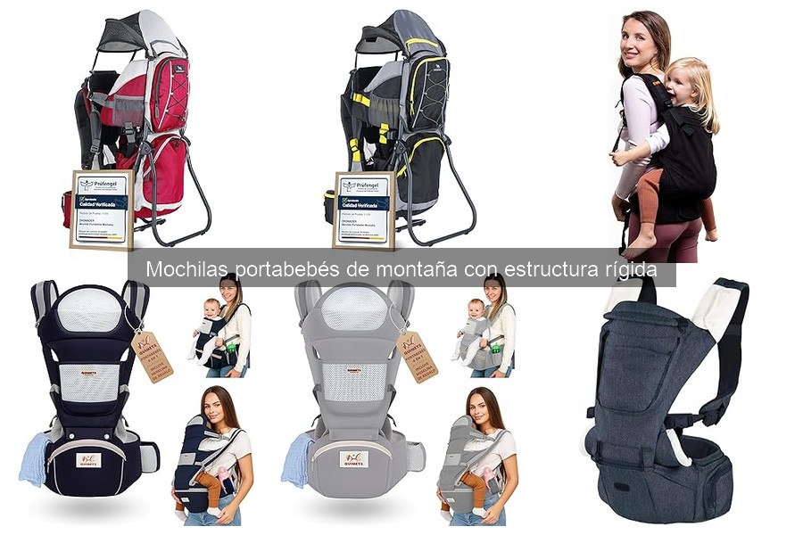 Características y beneficios de mochilas portabebés de montaña
