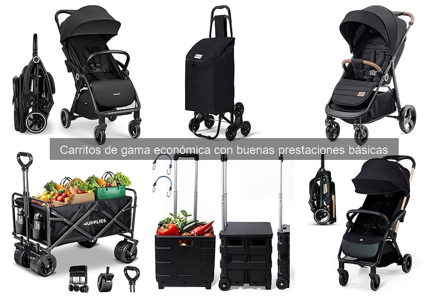Carritos de bebé económicos mejor valorados en Amazon