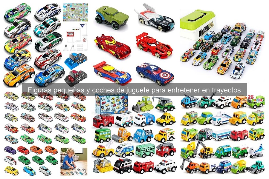 Coches de juguete para estimular la creatividad en viajes