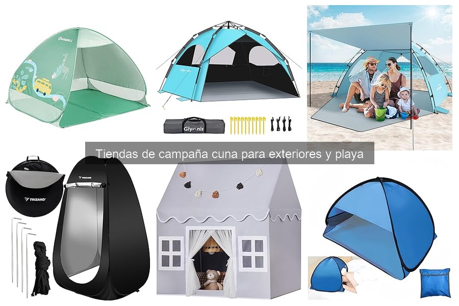 Cómo cuidar tu tienda de campaña cuna para exteriores y playa