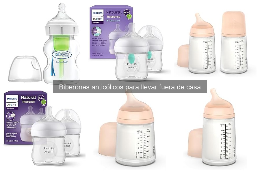 Cómo elegir biberones anticólicos ideales para viajar