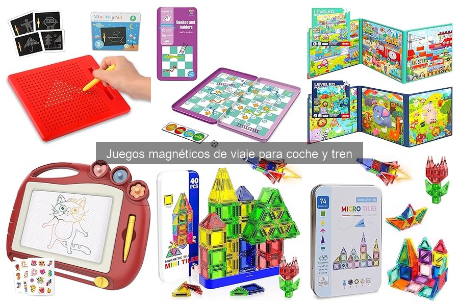 Cómo elegir el juego magnético ideal para viajes en coche