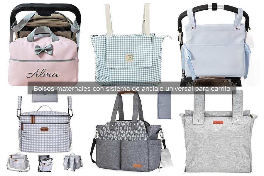 Cómo elegir el mejor bolso maternal con sistema de anclaje