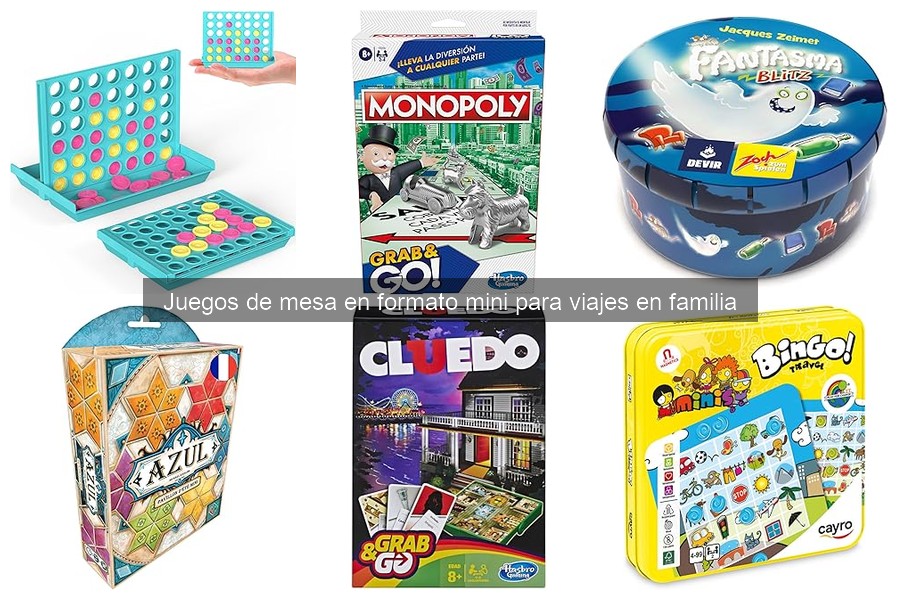 Cómo elegir el mejor juego de mesa mini para viajes familiares