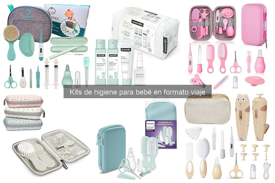 Cómo elegir el mejor kit de higiene para bebé en viaje