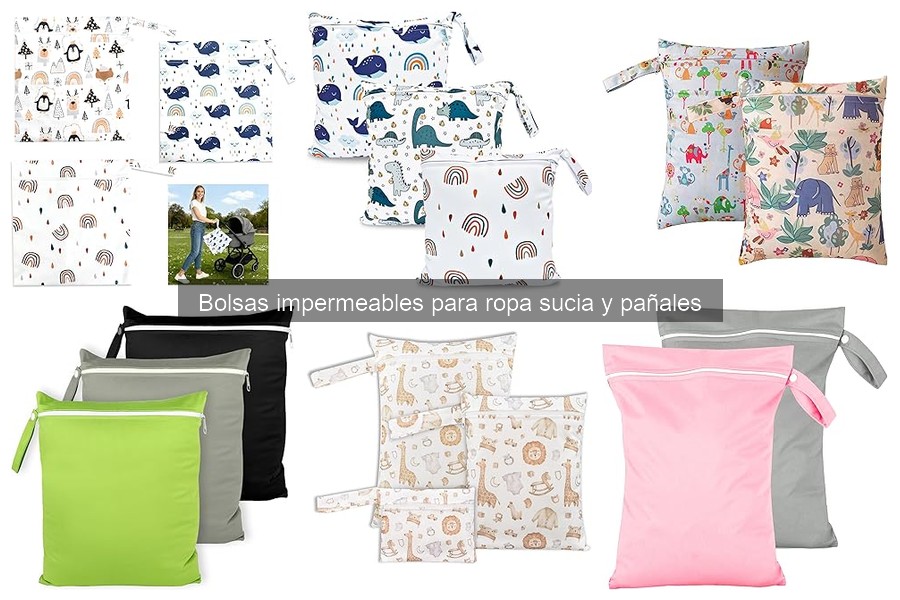 Cómo elegir la bolsa impermeable ideal para pañales