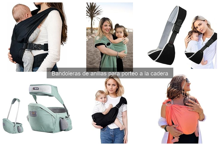 Cómo elegir la mejor bandolera de anillas para tu bebé
