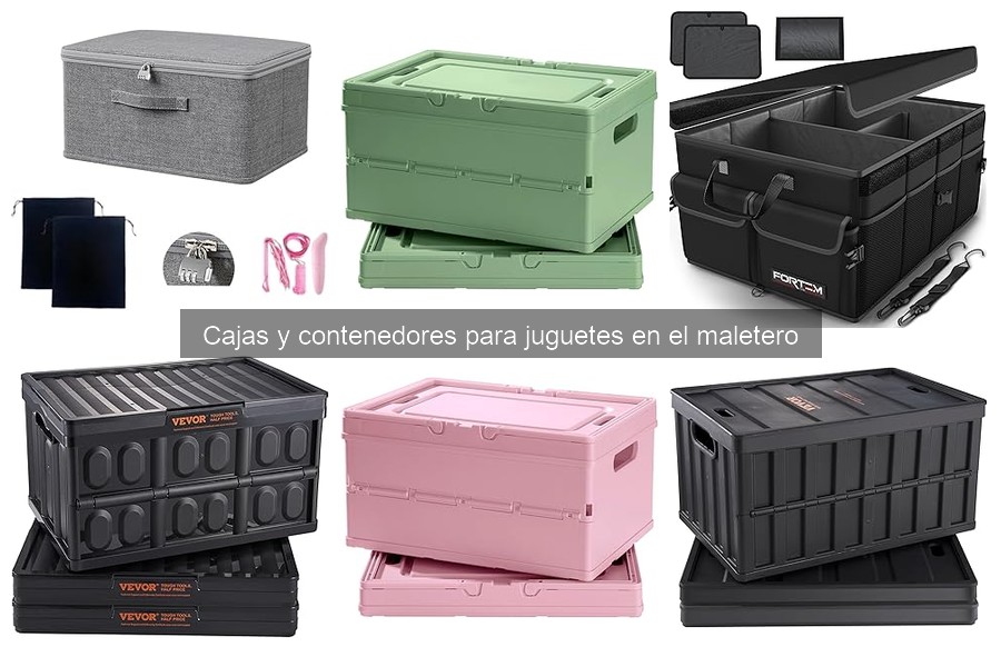 Cómo elegir la mejor caja para juguetes en el maletero