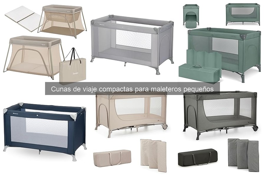 Cómo elegir la mejor cuna de viaje compacta para maleteros