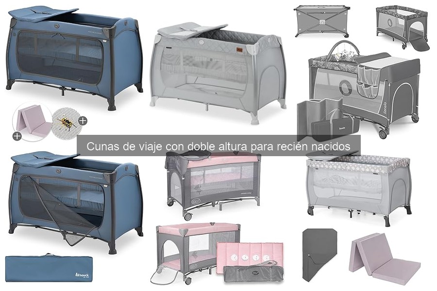 Cómo elegir la mejor cuna de viaje de doble altura para bebés