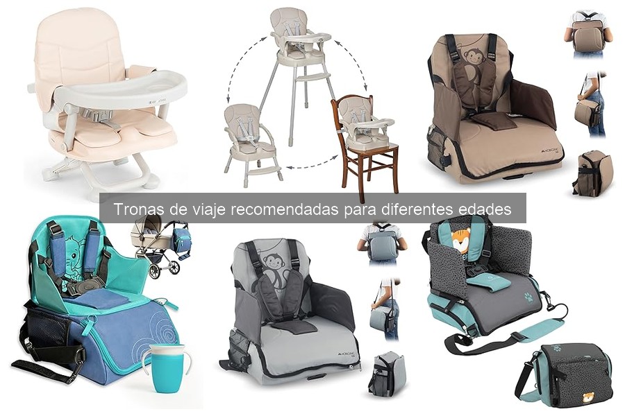 Cómo elegir la mejor trona de viaje para tus necesidades