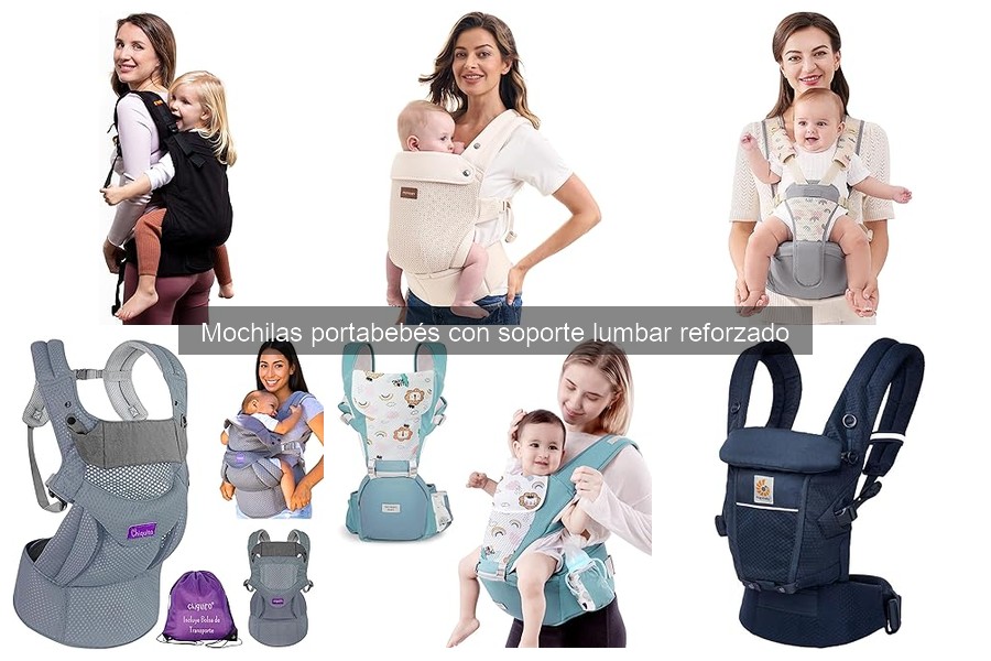 Cómo elegir la mochila portabebés con soporte lumbar ideal