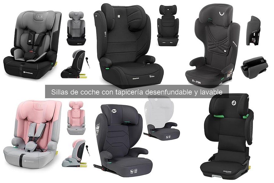 Cómo Elegir la Tapicería Ideal para Sillas de Coche Desenfundables