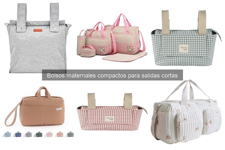 Cómo elegir un bolso maternal compacto para salidas cortas