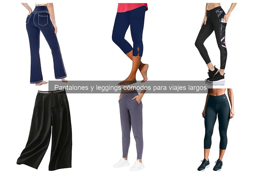 Cómo empacar pantalones y leggings para viajes largos