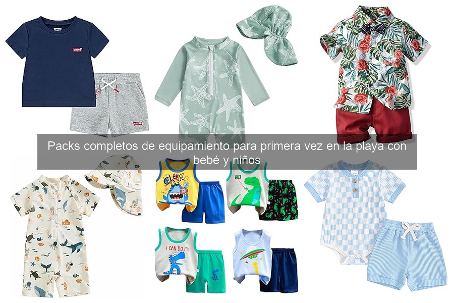 Cómo empacar un pack de playa para bebés: consejos prácticos