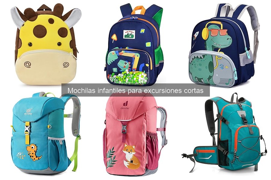Cómo empacar una mochila infantil para excursiones cortas