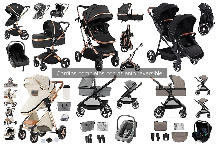 Cómo instalar un carrito completo con asiento reversible