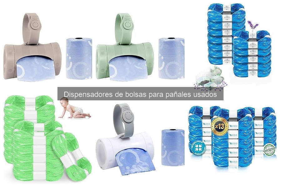 Cómo instalar un dispensador de bolsas para pañales usados