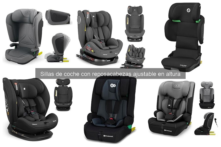 Cómo instalar una silla de coche con reposacabezas ajustable