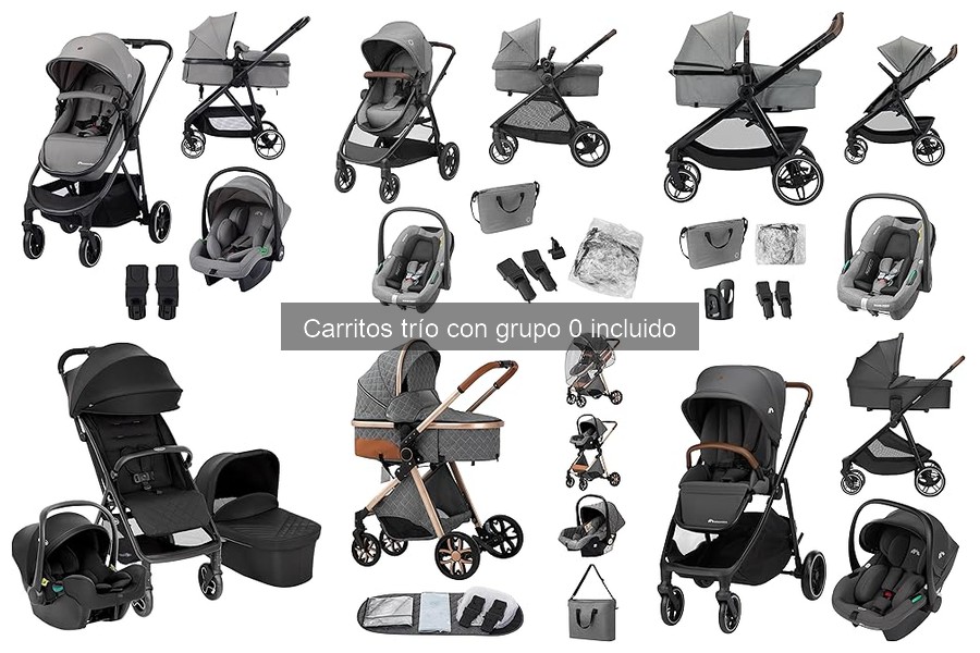 Cómo instalar y usar el grupo 0 en carritos trío