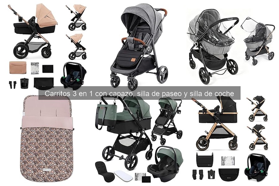 Cómo instalar y usar tu carrito 3 en 1 para bebés