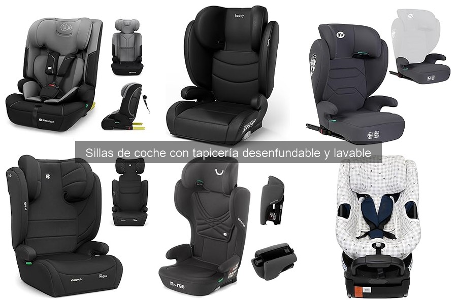 Cómo limpiar una silla de coche desenfundable fácilmente