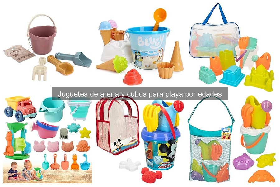 Cómo limpiar y mantener juguetes de arena para niños