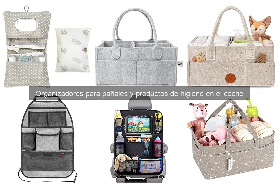 Cómo limpiar y mantener organizadores de pañales en el coche