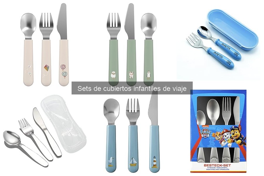 Cómo limpiar y mantener sets de cubiertos infantiles de viaje