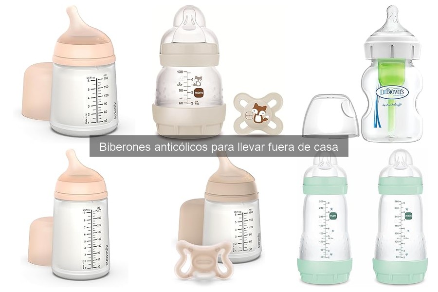 Cómo usar biberones anticólicos en tus viajes
