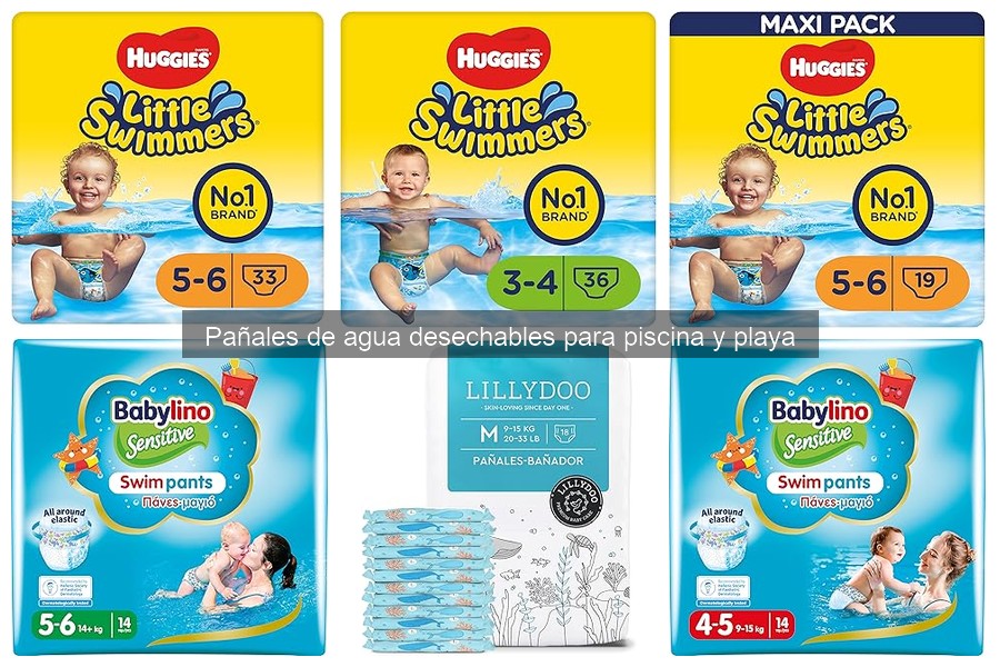 Cómo usar pañales de agua desechables para bebés