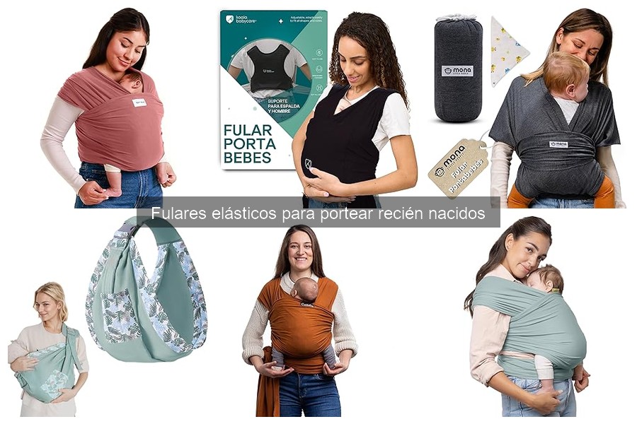 Cómo usar un fular elástico para recién nacidos de forma segura