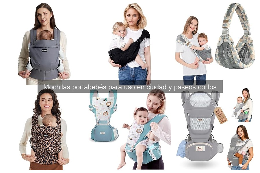Cómo usar una mochila portabebés en la ciudad de forma segura