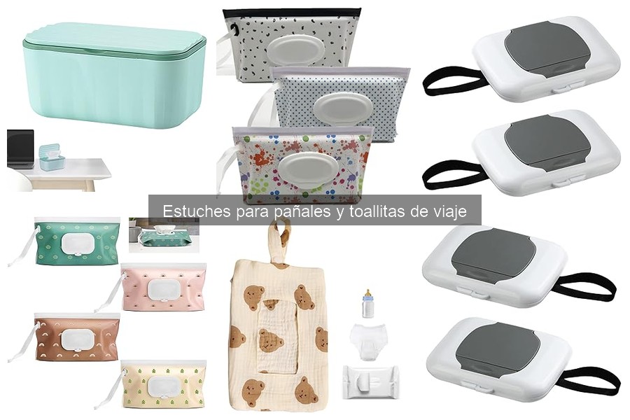 Cómo utilizar un estuche para pañales y toallitas de viaje