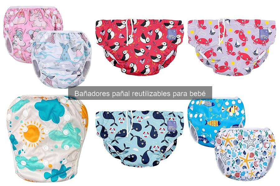Comparativa bañadores pañal reutilizables vs desechables
