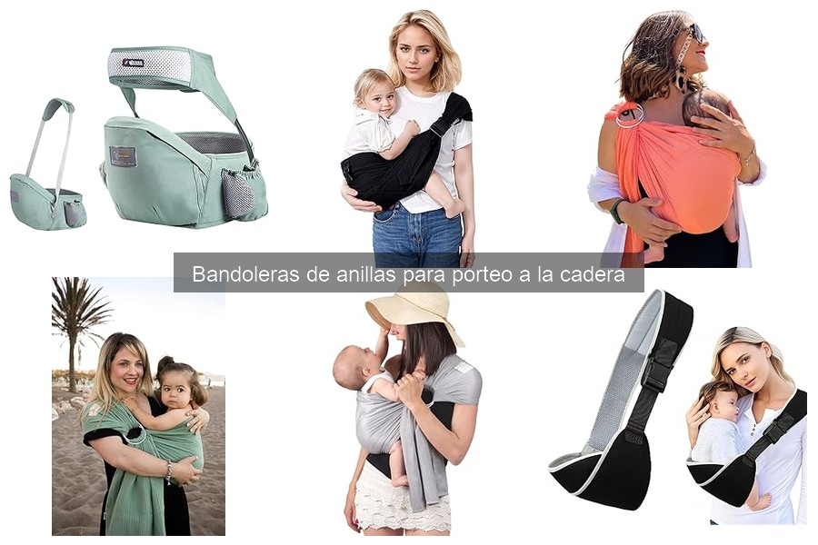 Comparativa: Bandoleras de anillas vs otros portabebés