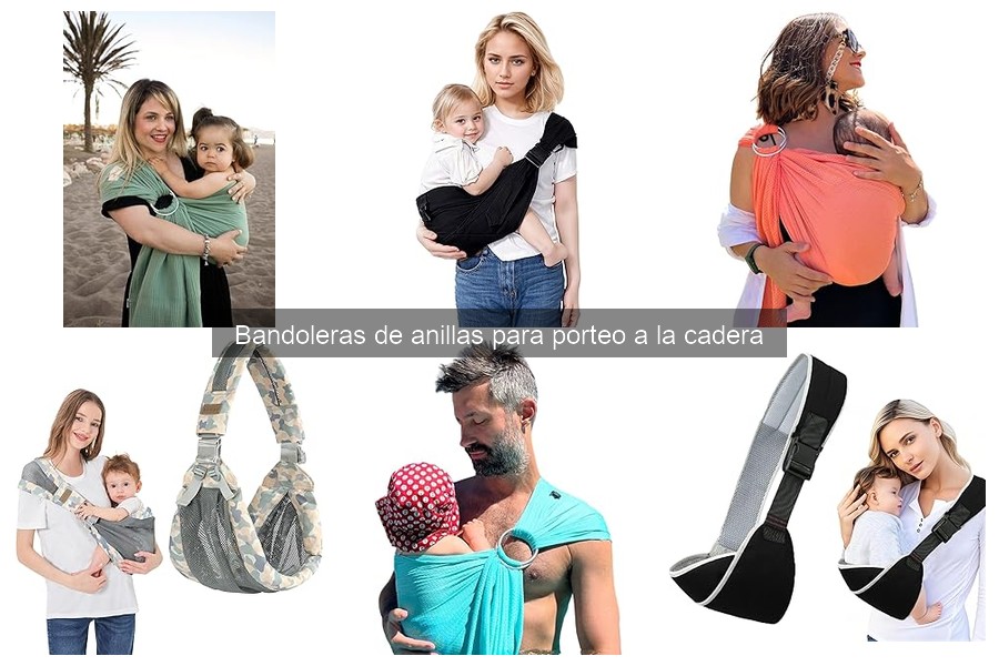Comparativa de bandoleras de anillas: tela vs otros materiales