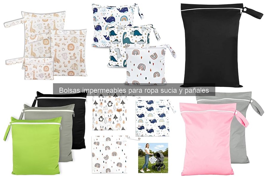 Comparativa de bolsas impermeables para pañales: ¿cuál elegir?