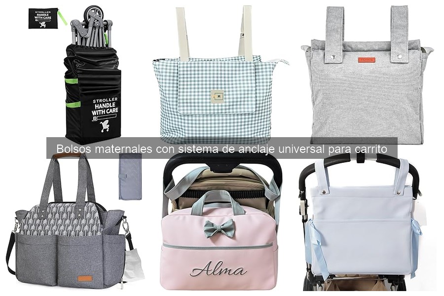 Comparativa de bolsos maternales con sistema de anclaje