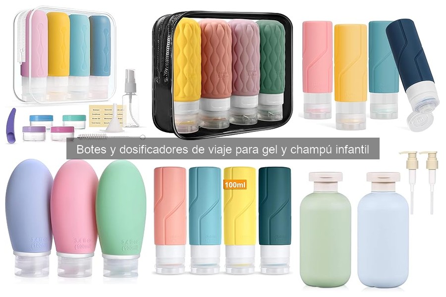 Comparativa de Botes y Dosificadores de Viaje para Bebés