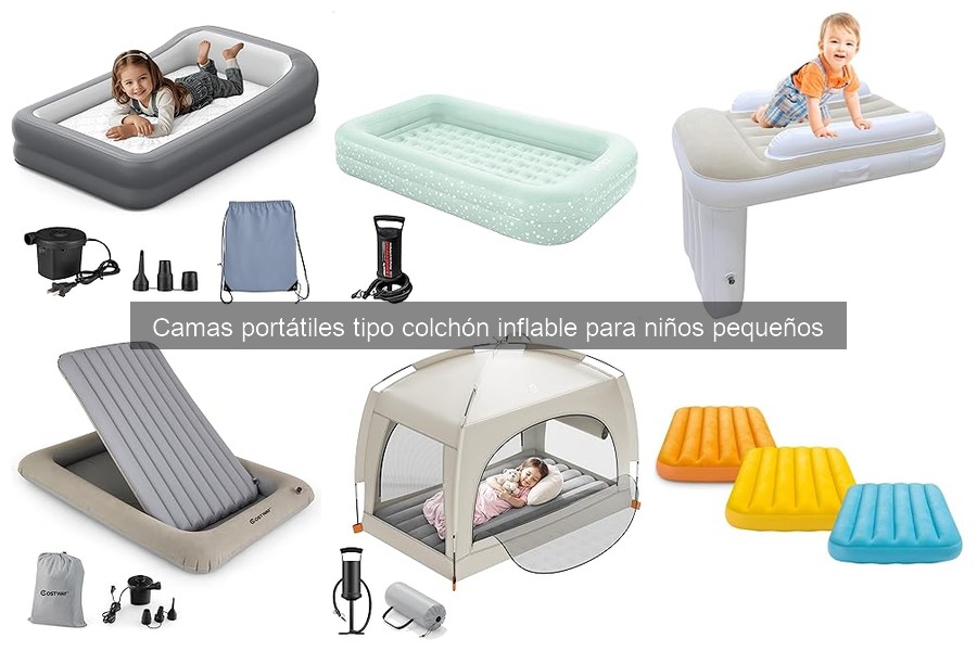 Comparativa de camas inflables y portátiles para niños