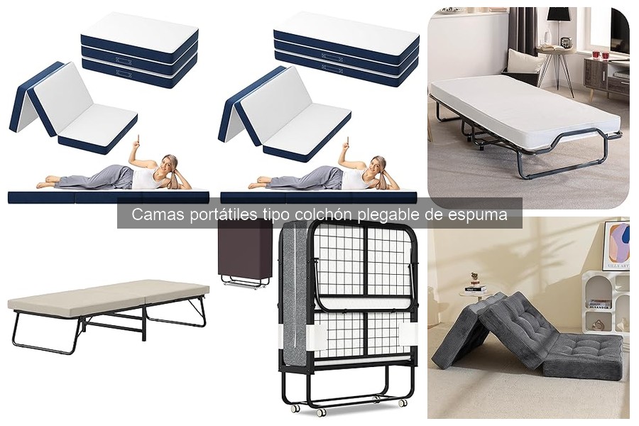Comparativa de camas portátiles de espuma para viajar