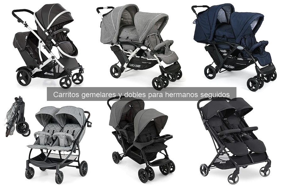 Comparativa de carritos gemelares: Bebeconfort vs COSTWAY