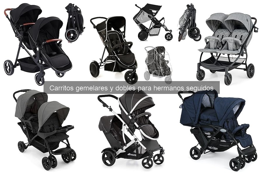 Comparativa de Carritos Gemelares y Dobles: ¿Cuál Elegir?