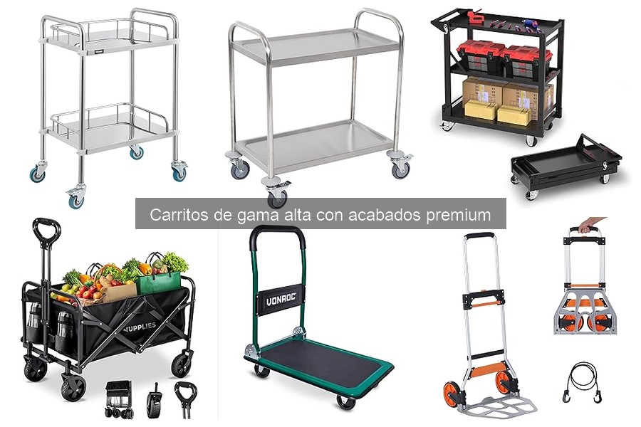 Comparativa de Carritos Premium: JUPPLIES vs VONROC
